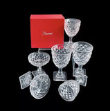 BACCARAT CRYSTAL KERNEVEL GLASSES Whine Coupe Set 6 Pc