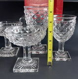 BACCARAT CRYSTAL KERNEVEL GLASSES Whine Coupe Set 6 Pc