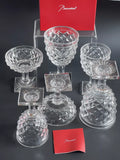 BACCARAT CRYSTAL KERNEVEL GLASSES Whine Coupe Set 6 Pc