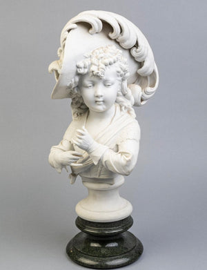 Antique Victorian  French bisque