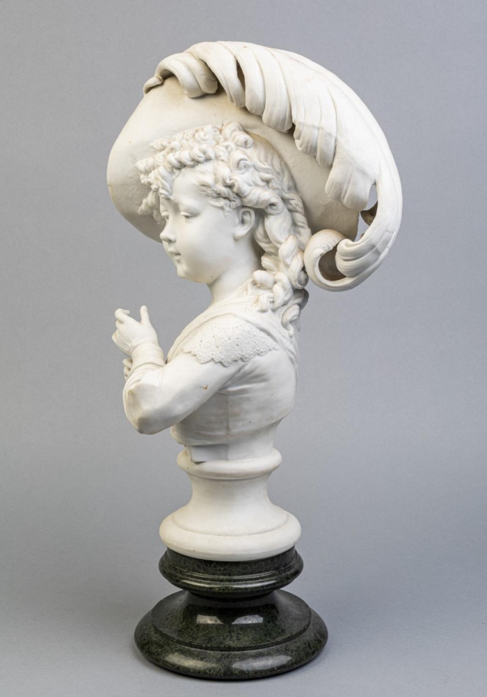 Antique Victorian  French bisque